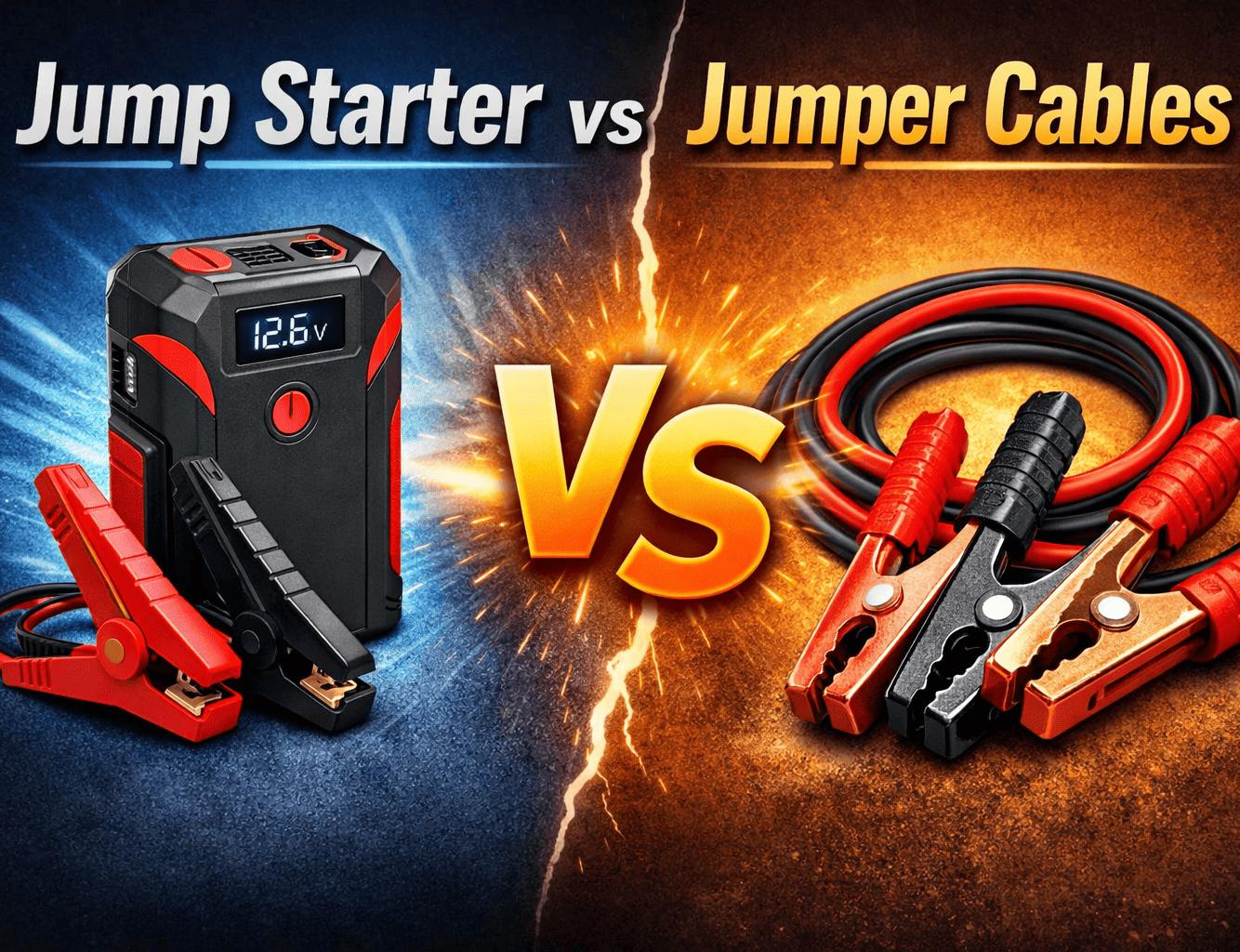 Jump Starter vs Jumper Cables: Which Is Better?